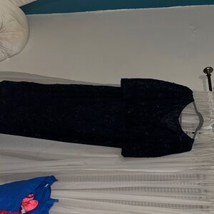 JS Collections Navy Blue Wedding Dress